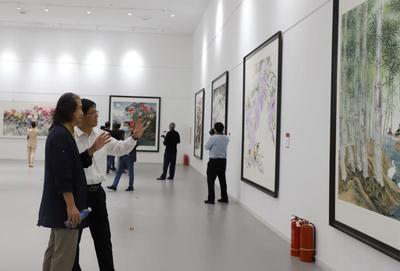 迎國慶“墨象欣然·國畫精品展”亮相河間美術館 彰顯時代風華與藝術傳承